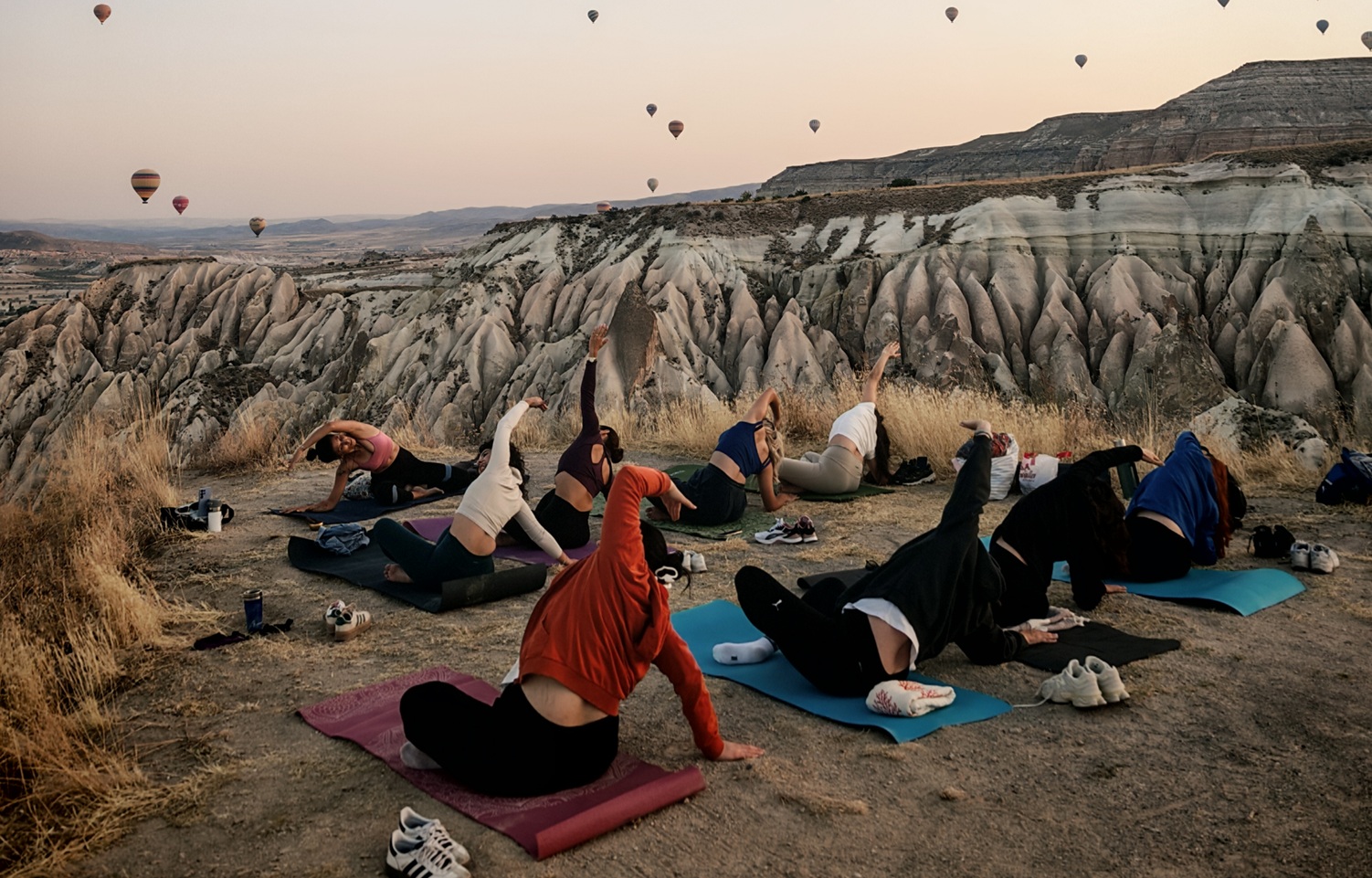 KAPADOKYA’DA ÜÇ GÜN SÜRECEK YOGA FESTİVALİNDE GERİ SAYIM