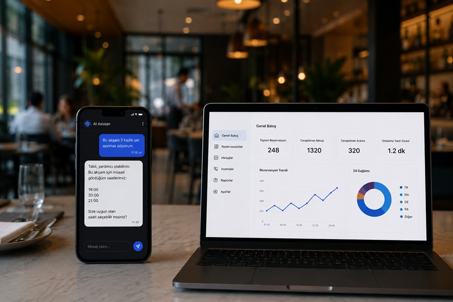HEYHOTEL AI, GASTRONOMİ DÜNYASINDA İLETİŞİMİ DOĞRUDAN AKSİYONA ÇEVİRİYOR