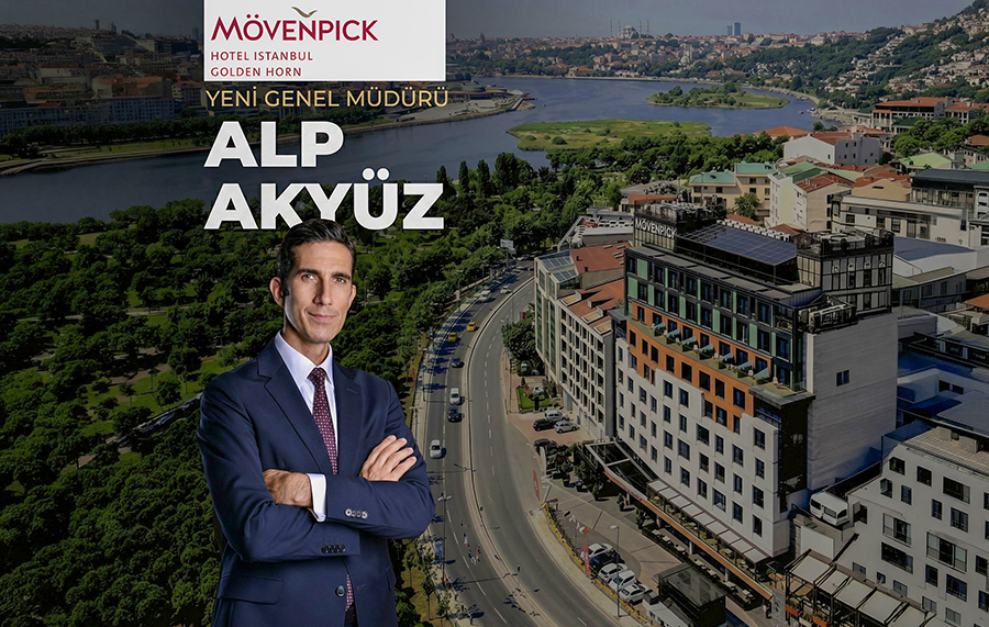 MÖVENPICK HOTEL ISTANBUL GOLDEN HORN’UN YENİ GENEL MÜDÜRÜ ALP MAHİR AKYÜZ OLDU